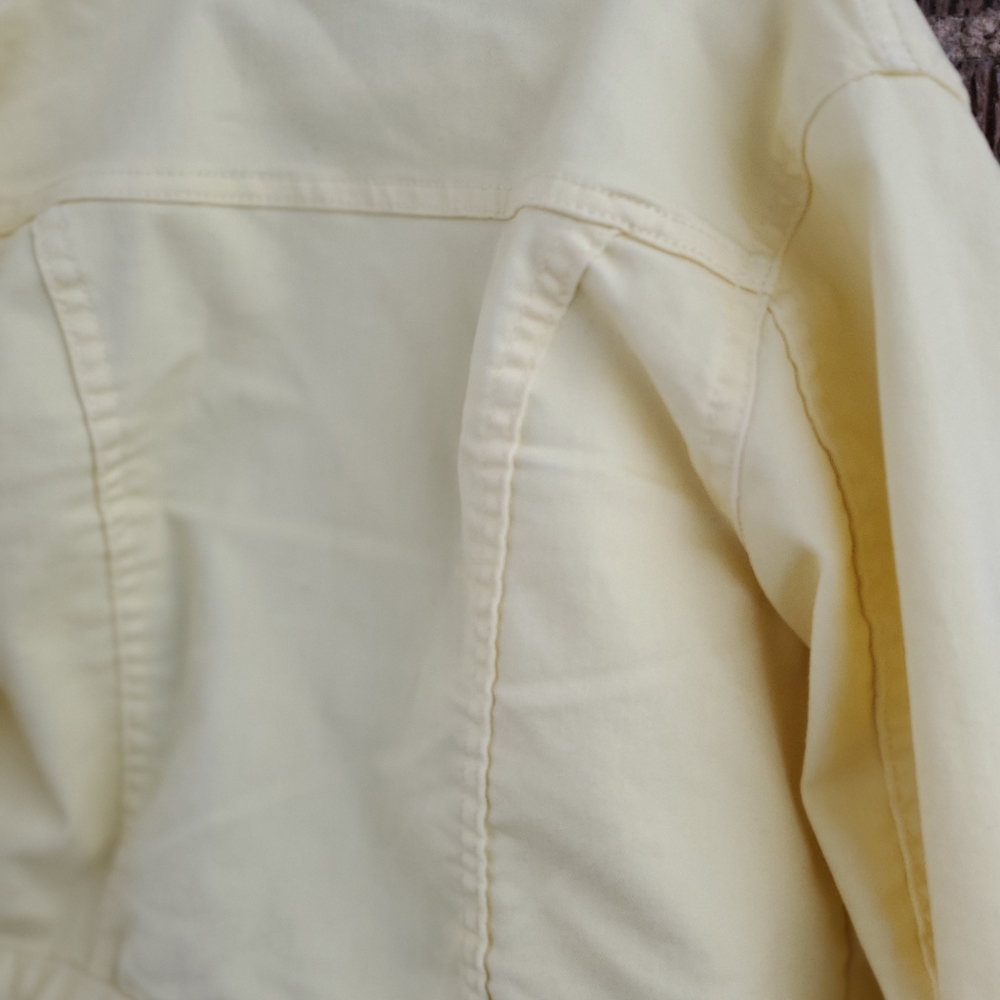 H&M Pale Yellow Kids Jean Jacket - Picture 3 of 5